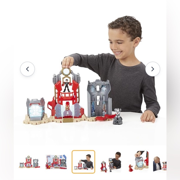 Playskool Heroes Iron Man Armour-Up Fortress - Picture 3 of 16